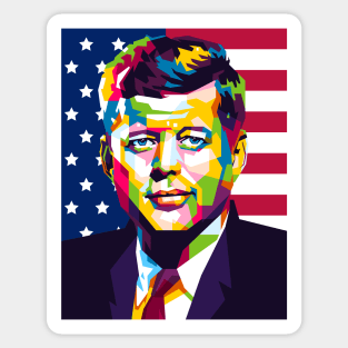 John F. Kennedy Sticker